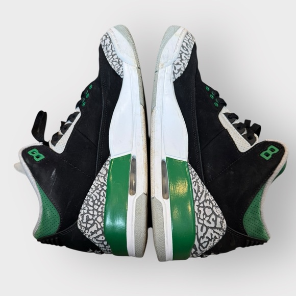 Air Jordan 3 Retro Pine Green Black Green (2021) Men’s 9 - Picture 3 of 14